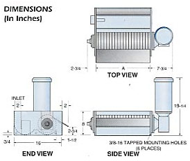Magnetic Coolant Separator